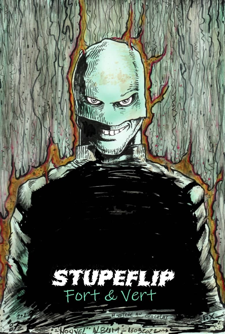 Monstre Stupéflip Fort & Vert