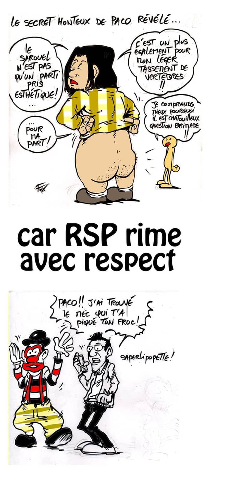 Le secret honteux de Paco révélé