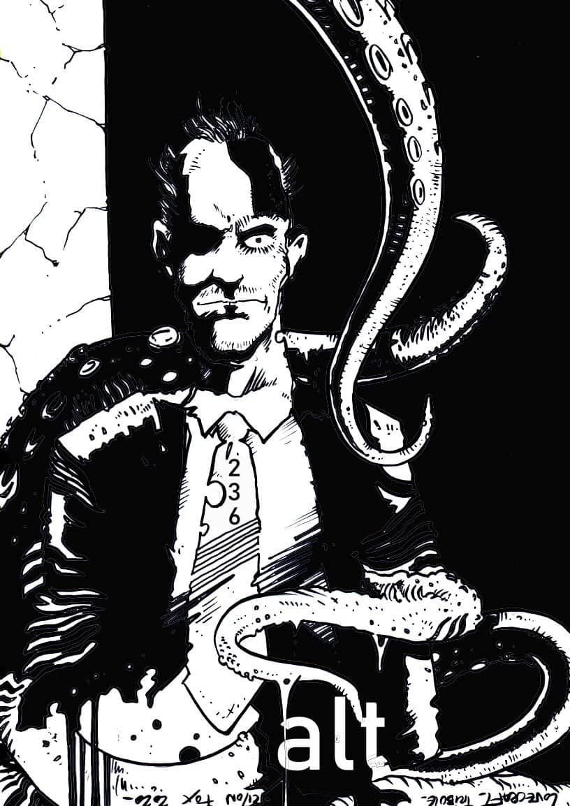 Hommage Lovecraft aux tentacules
