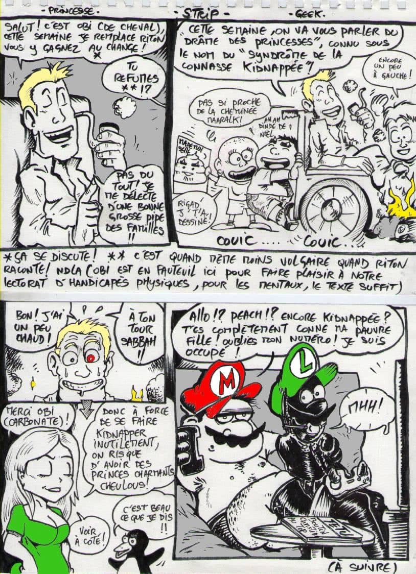 Strip humoristique déjanté