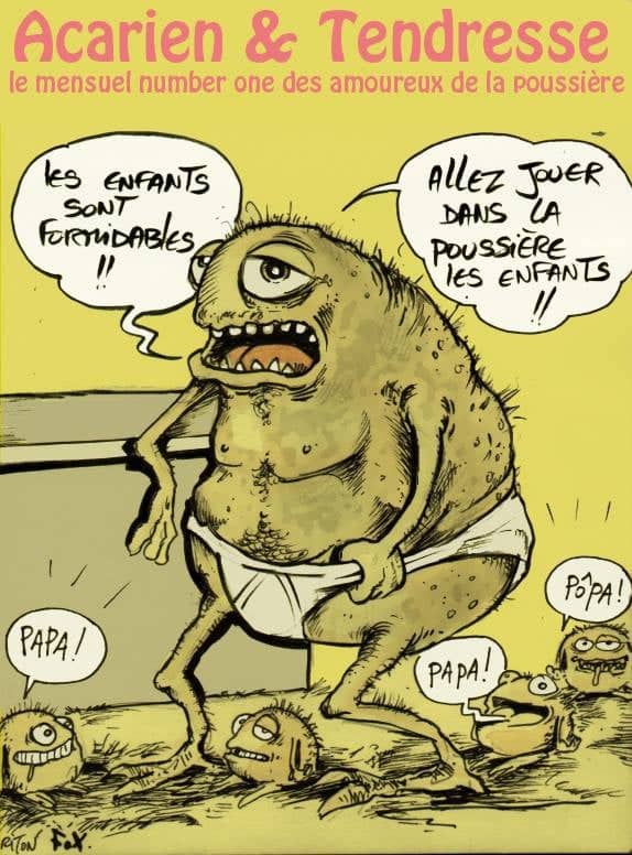 Couverture du mensuel Acarien & Tendresse