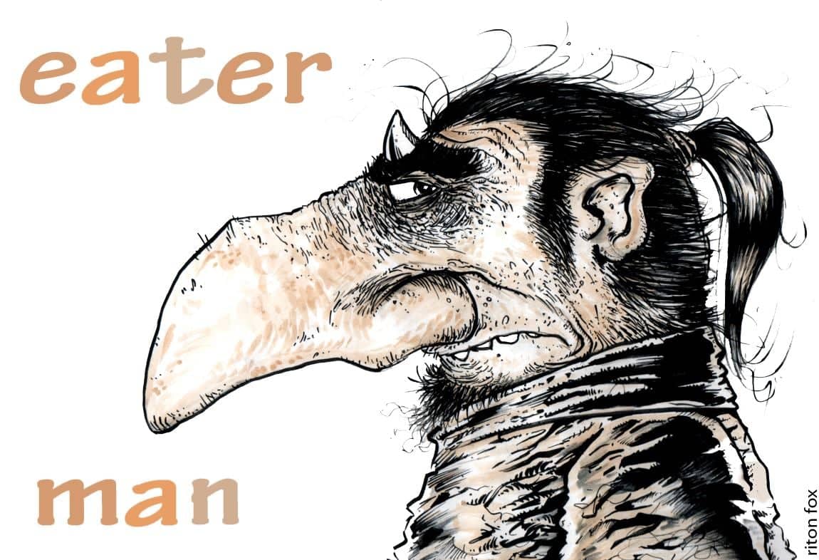 Eater-man créature hybride