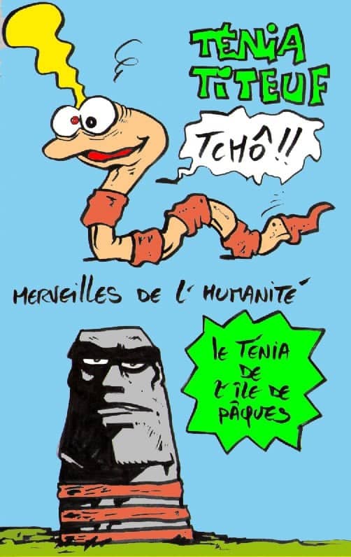 Tenia d'Téuf face au Monolithe