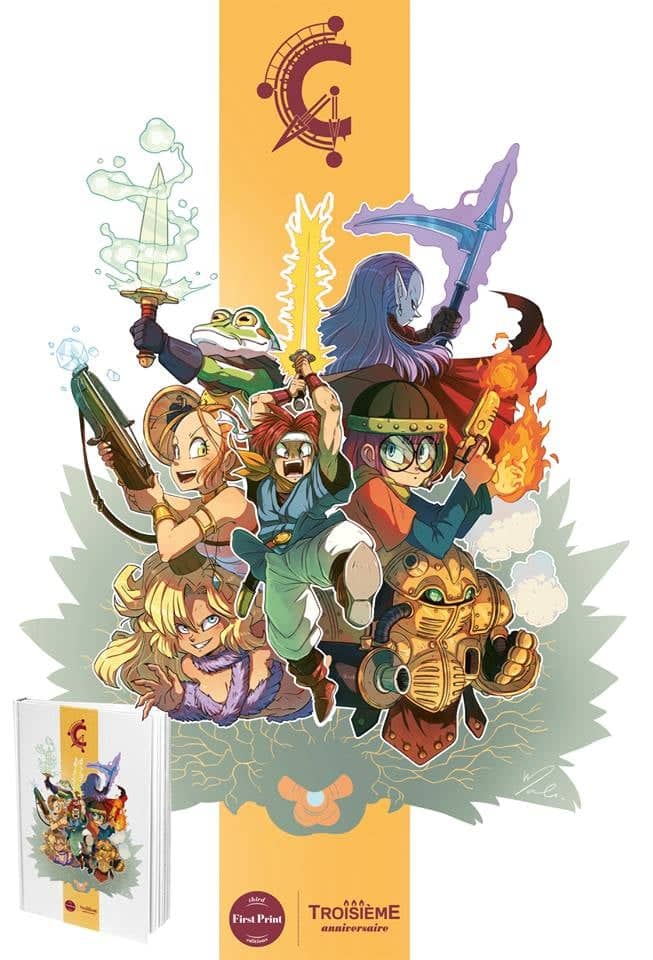 Illustration cover anniversaire jeu
