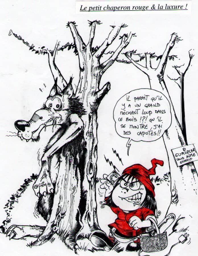 Le petit chaperon rouge luxure