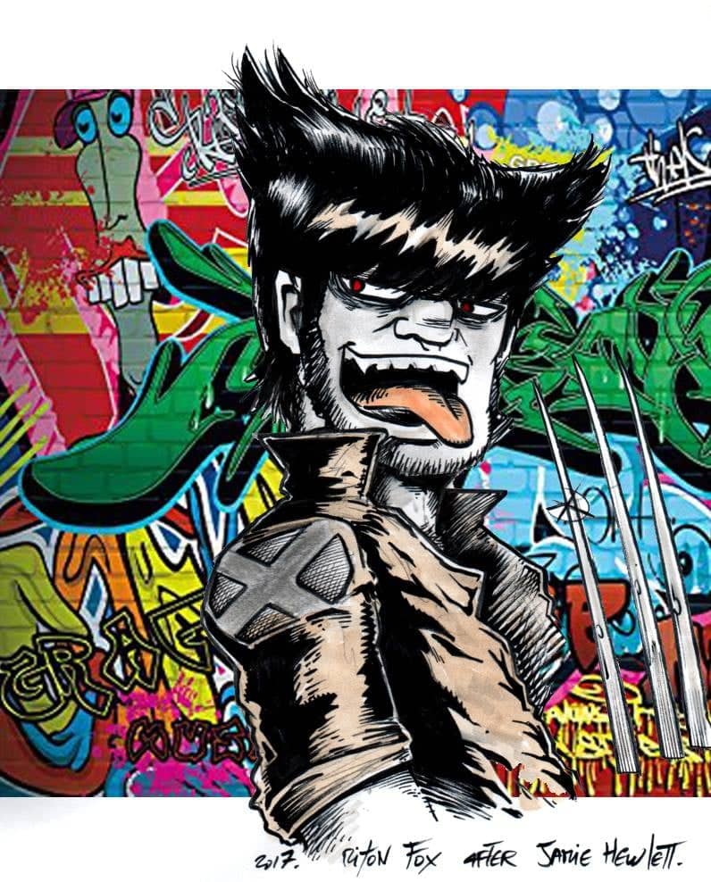 Tribute to Jamie Hewlett