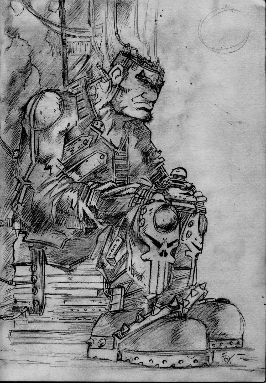 Automaton surréaliste aux mécanismes