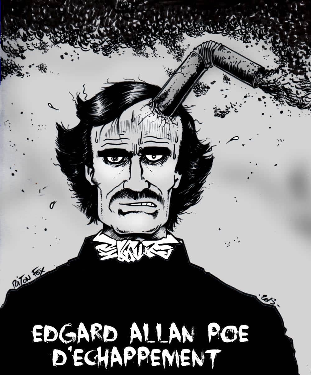 Edgar Allan Poe d'échappement