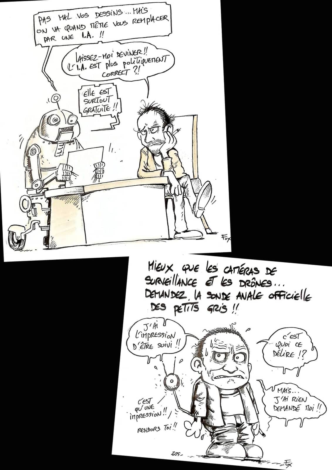 L'IA dialogue avec un humain déboussolé