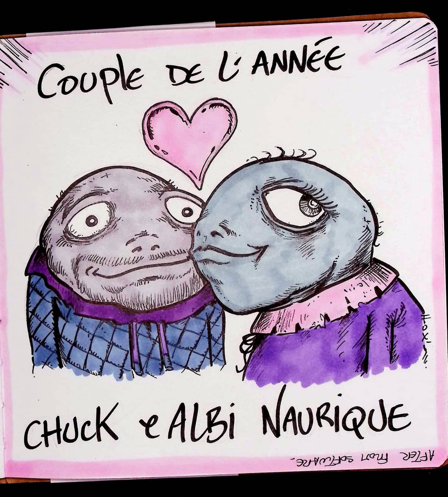 Chuck et Albi, couple de l'année