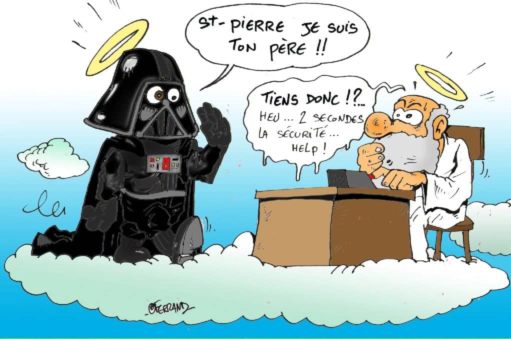 Dark Vador rencontre Saint-Pierre