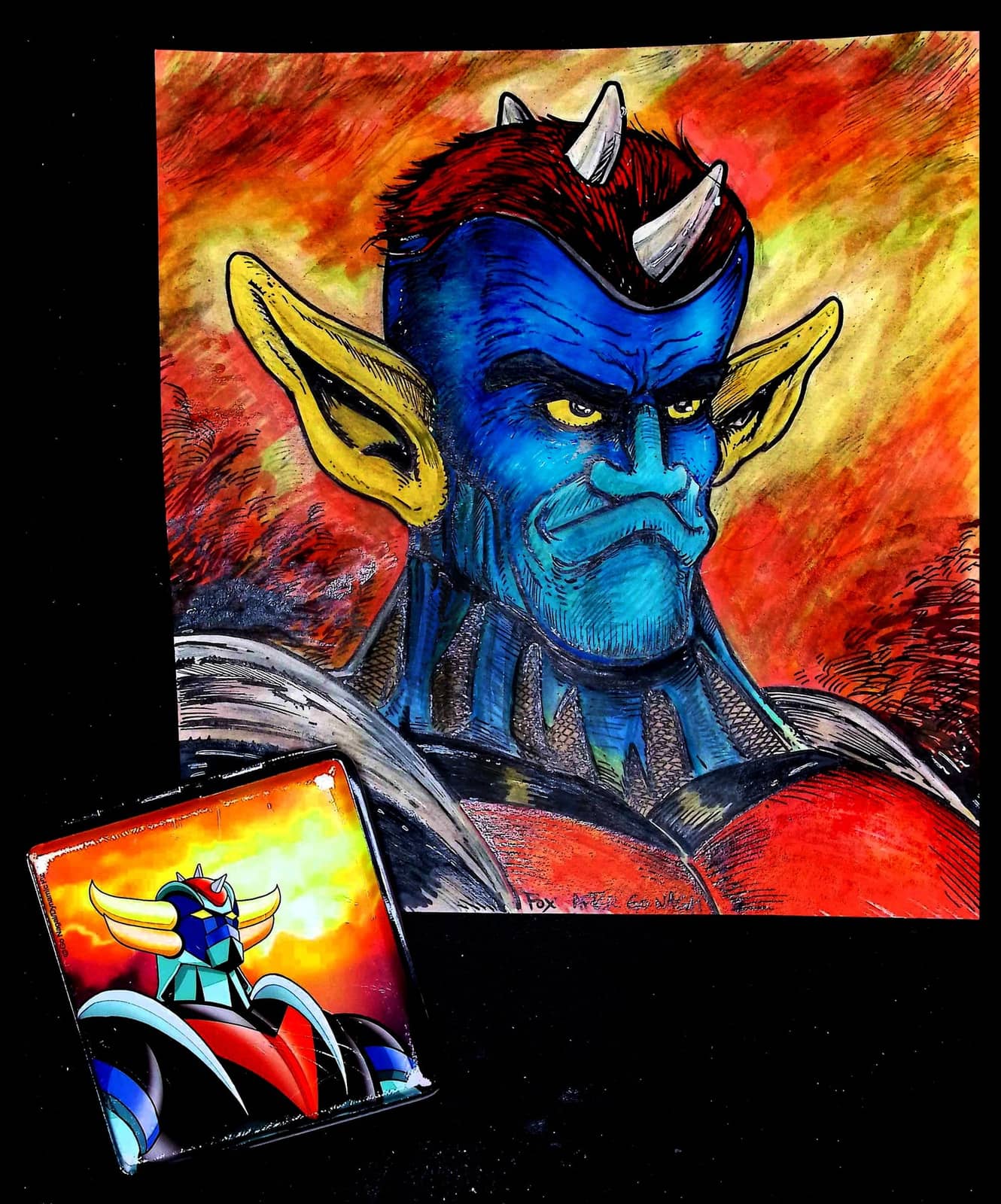 Hommage à Goldorak de GoNagai