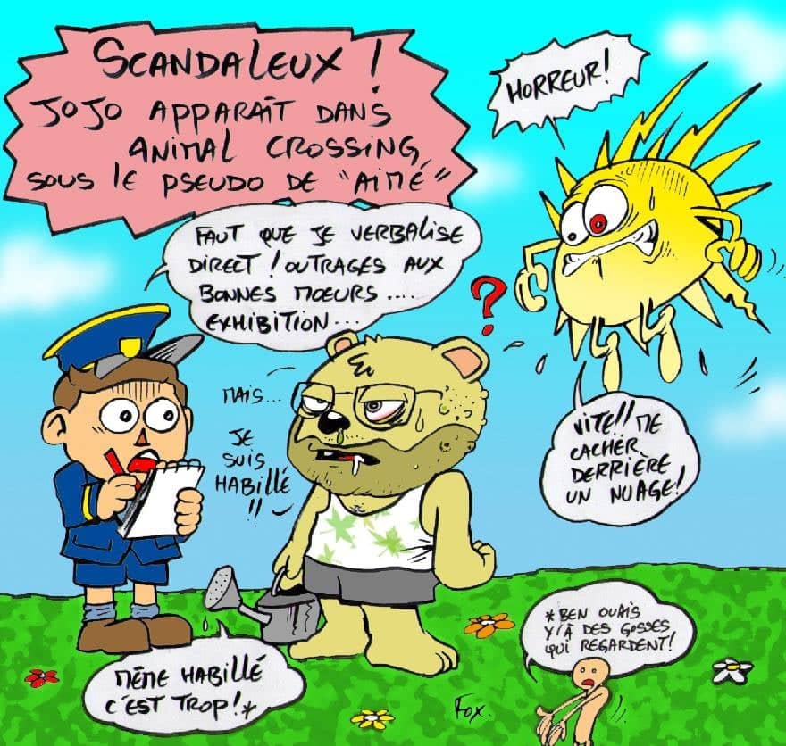 Scandale à Animal Crossing