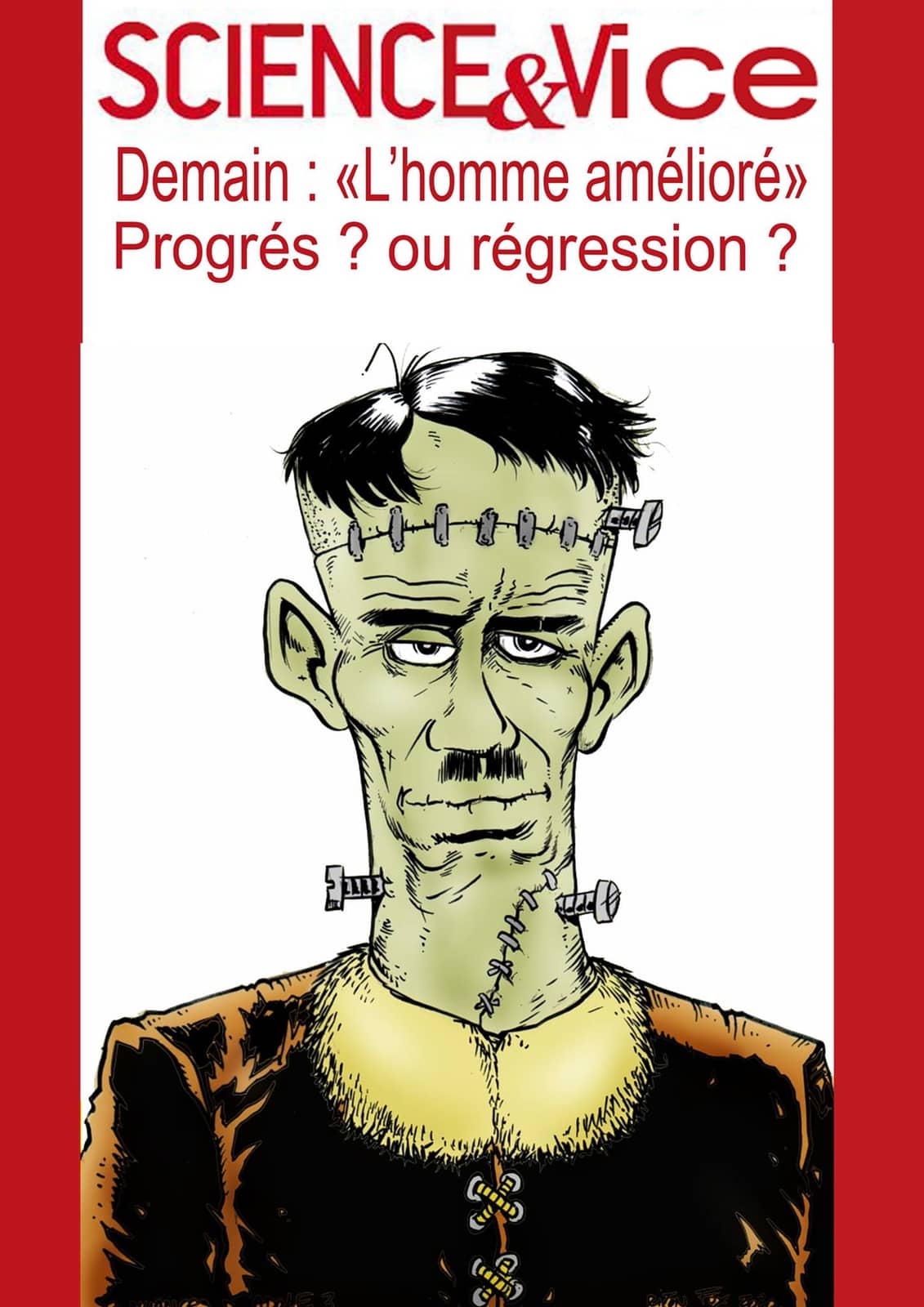Frankenstein critique de l'humanité améliorée