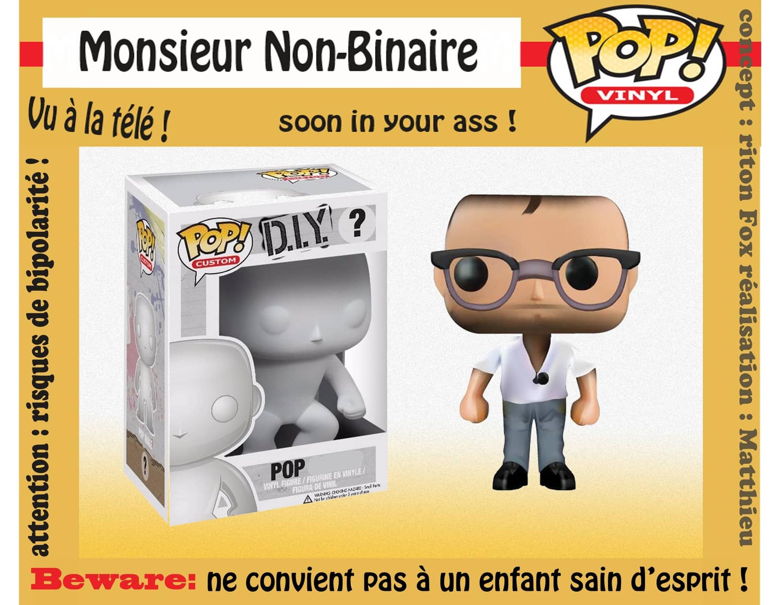 Monsieur Non-Binaire Funko Pop