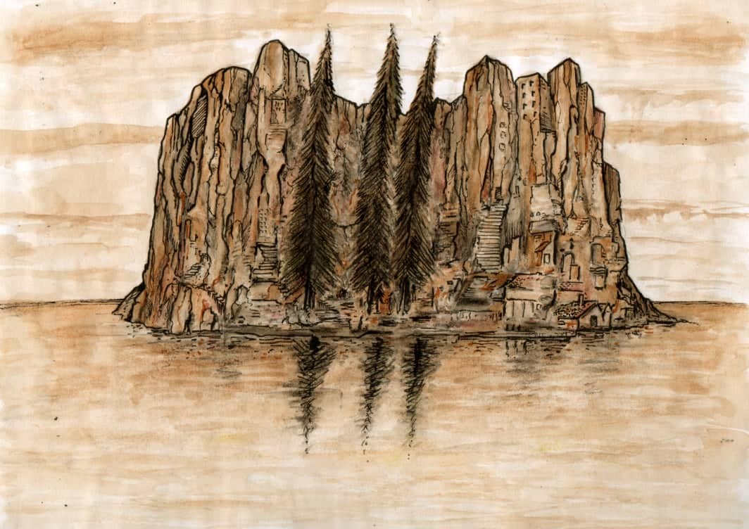 Île des morts - Hommage à Böcklin