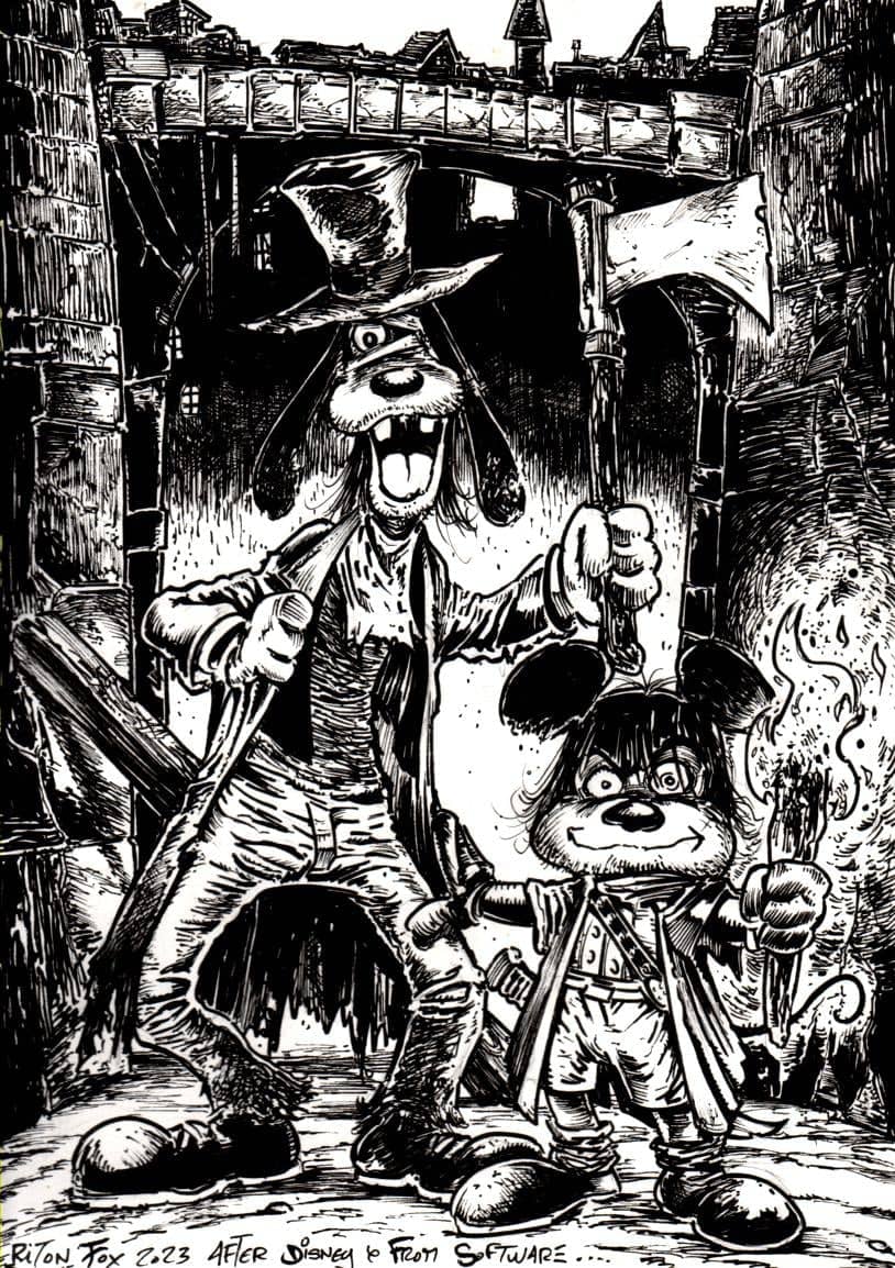 Bloodborne x Disney, délire gothique