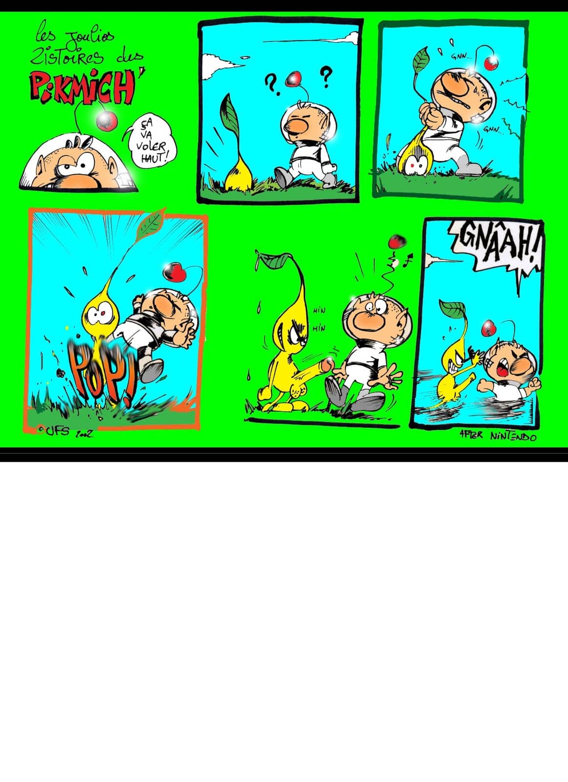 Délire Pikmin avec un personnage