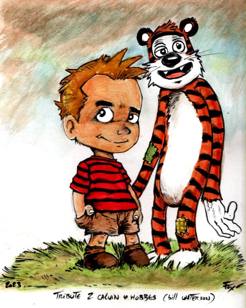 Hommage à Calvin et Hobbes