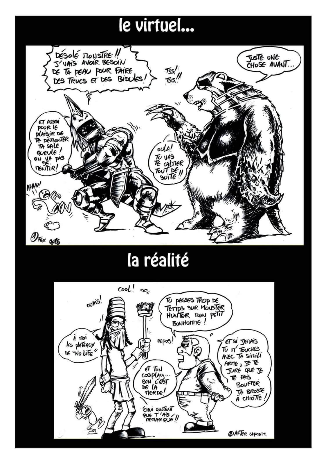 Le Virtuel vs la Réalité