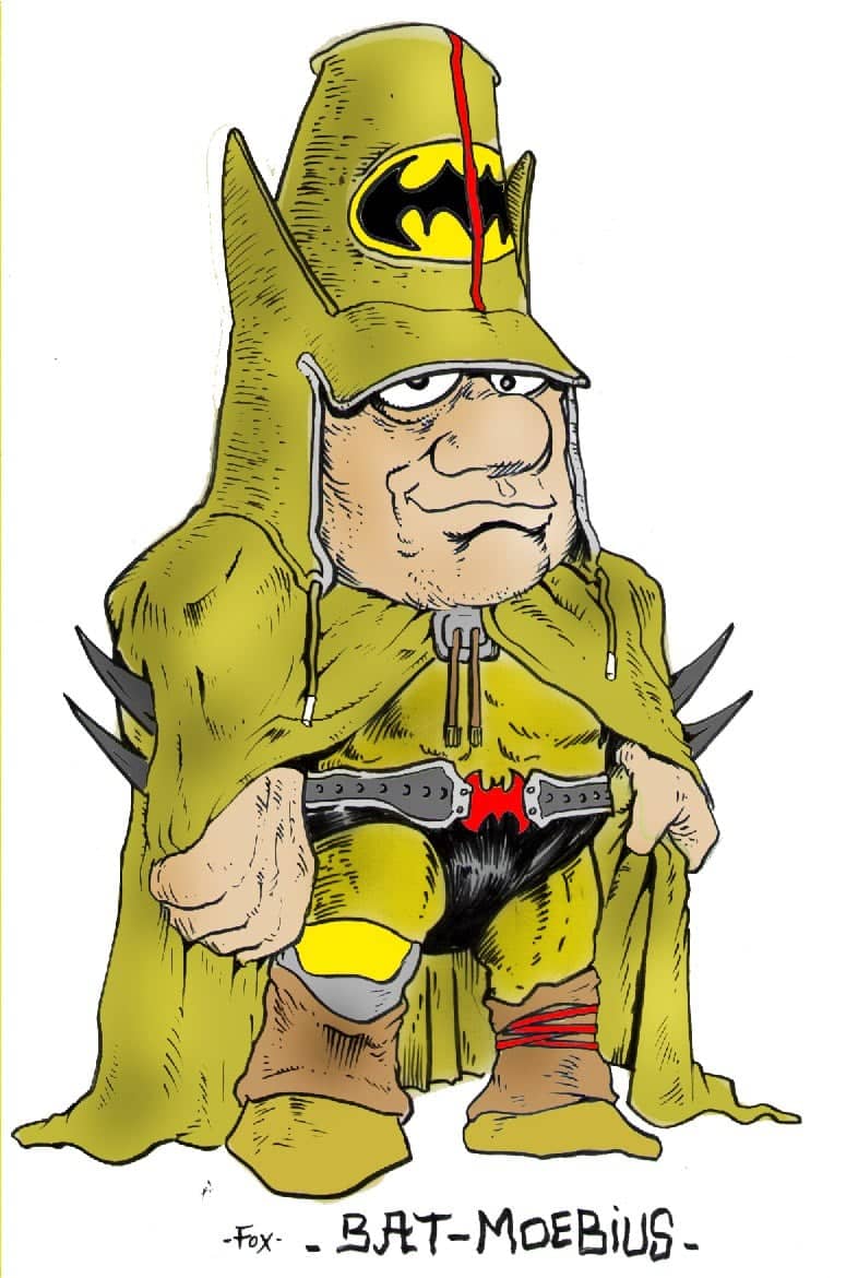 Bat-Moebius: fusion Batman et alien