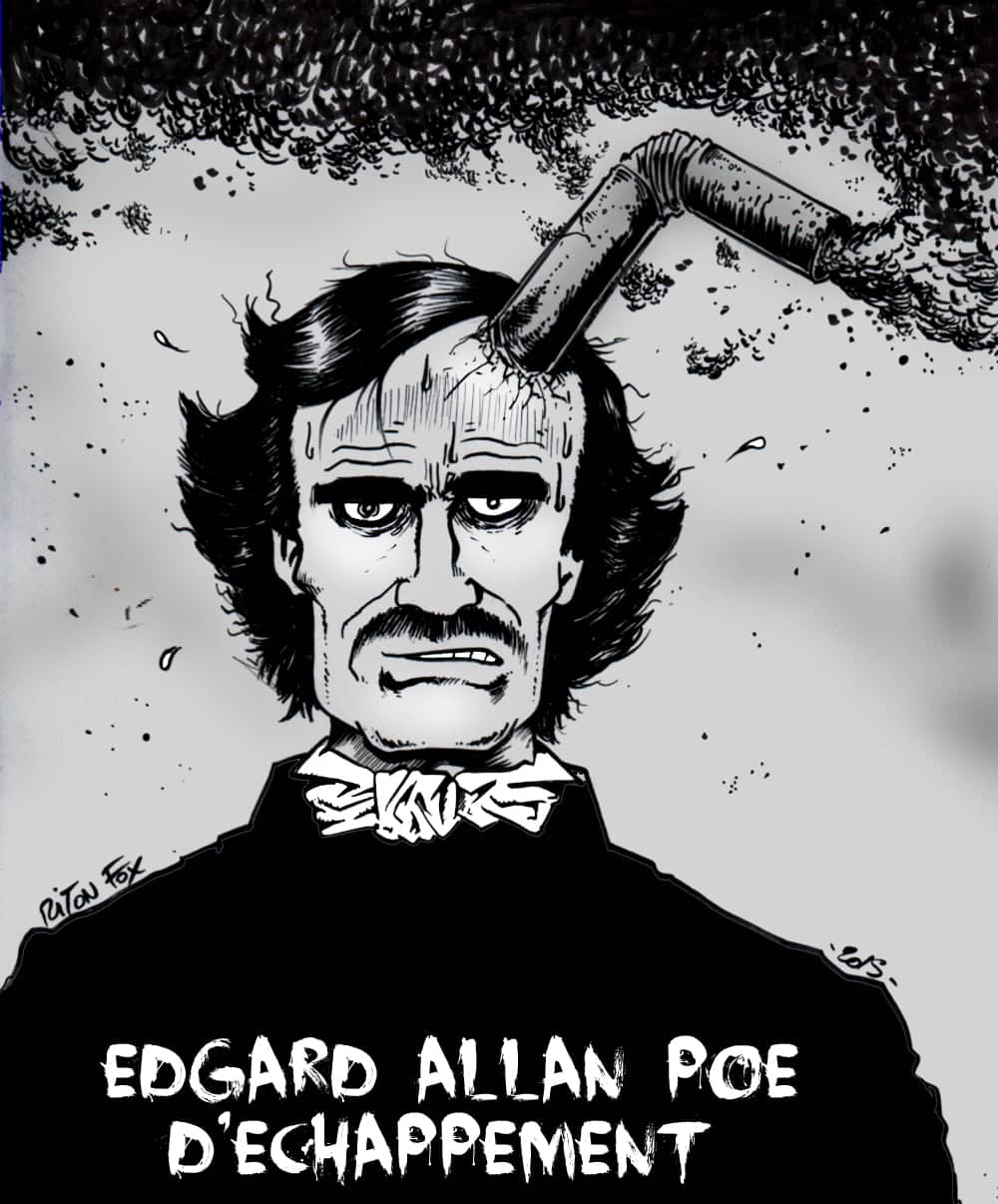 Edgar Allan Poe d'échappement