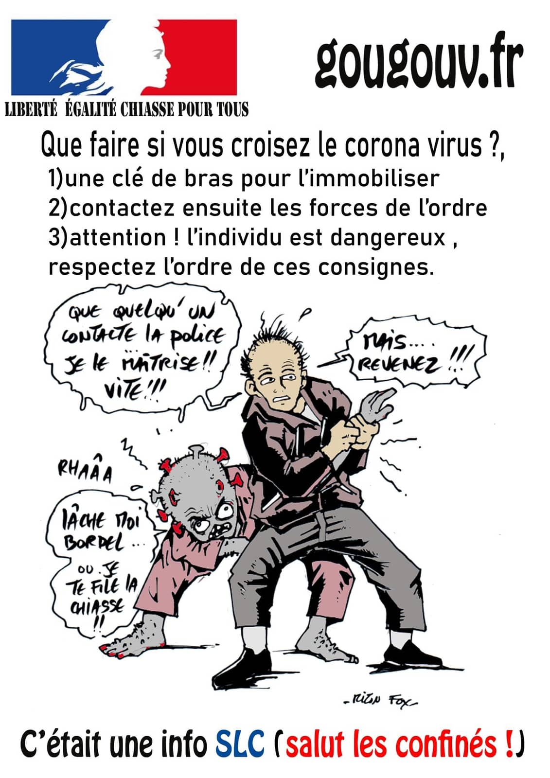 Humour noir sur le coronavirus