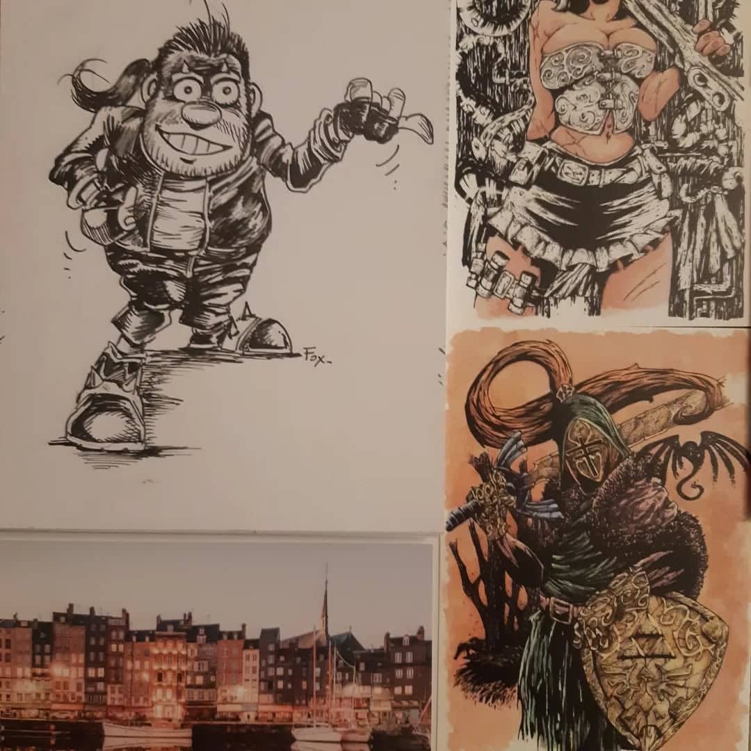 Créatures et personnages d'encre