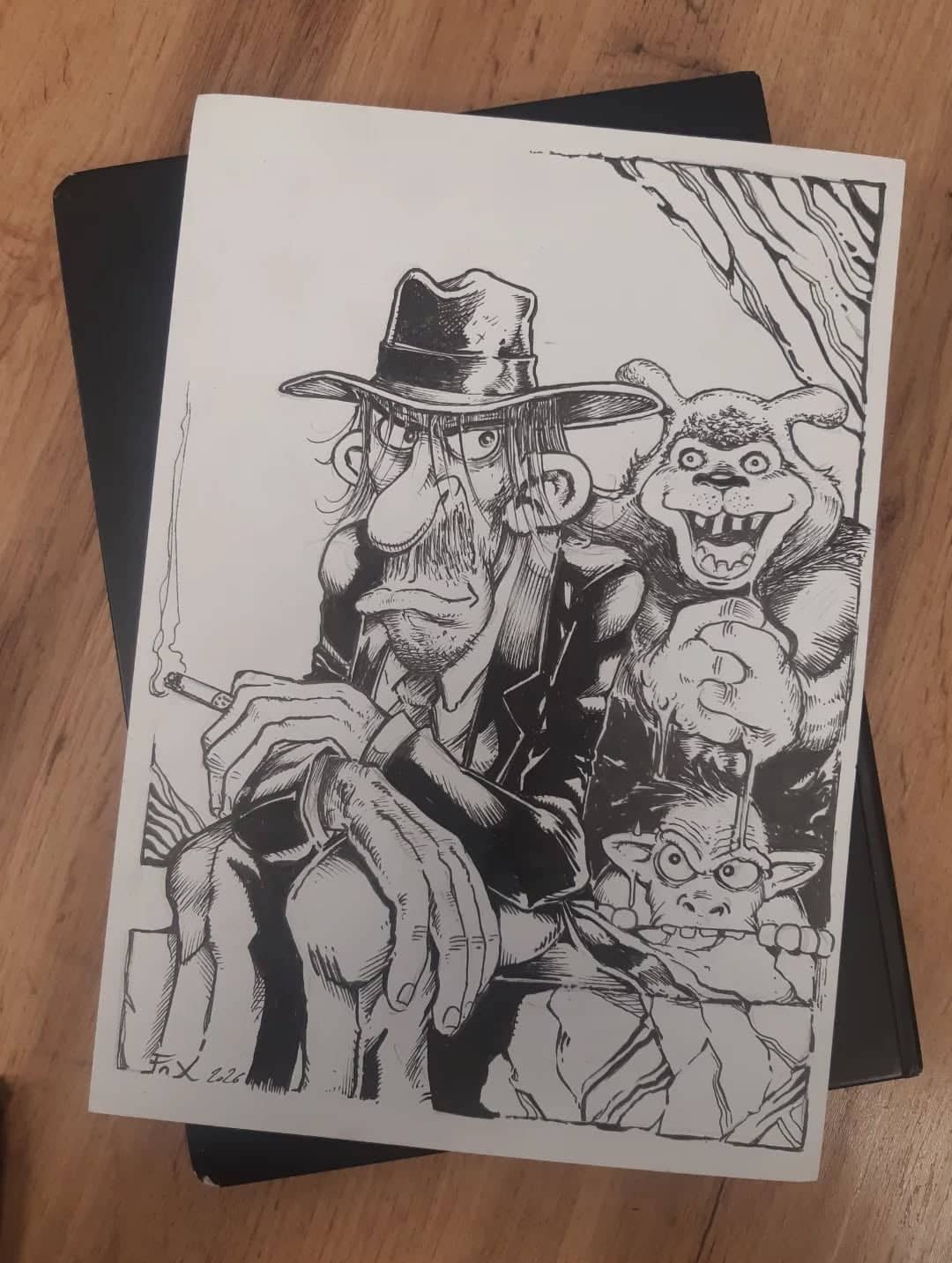 Muppets faces à l'encre