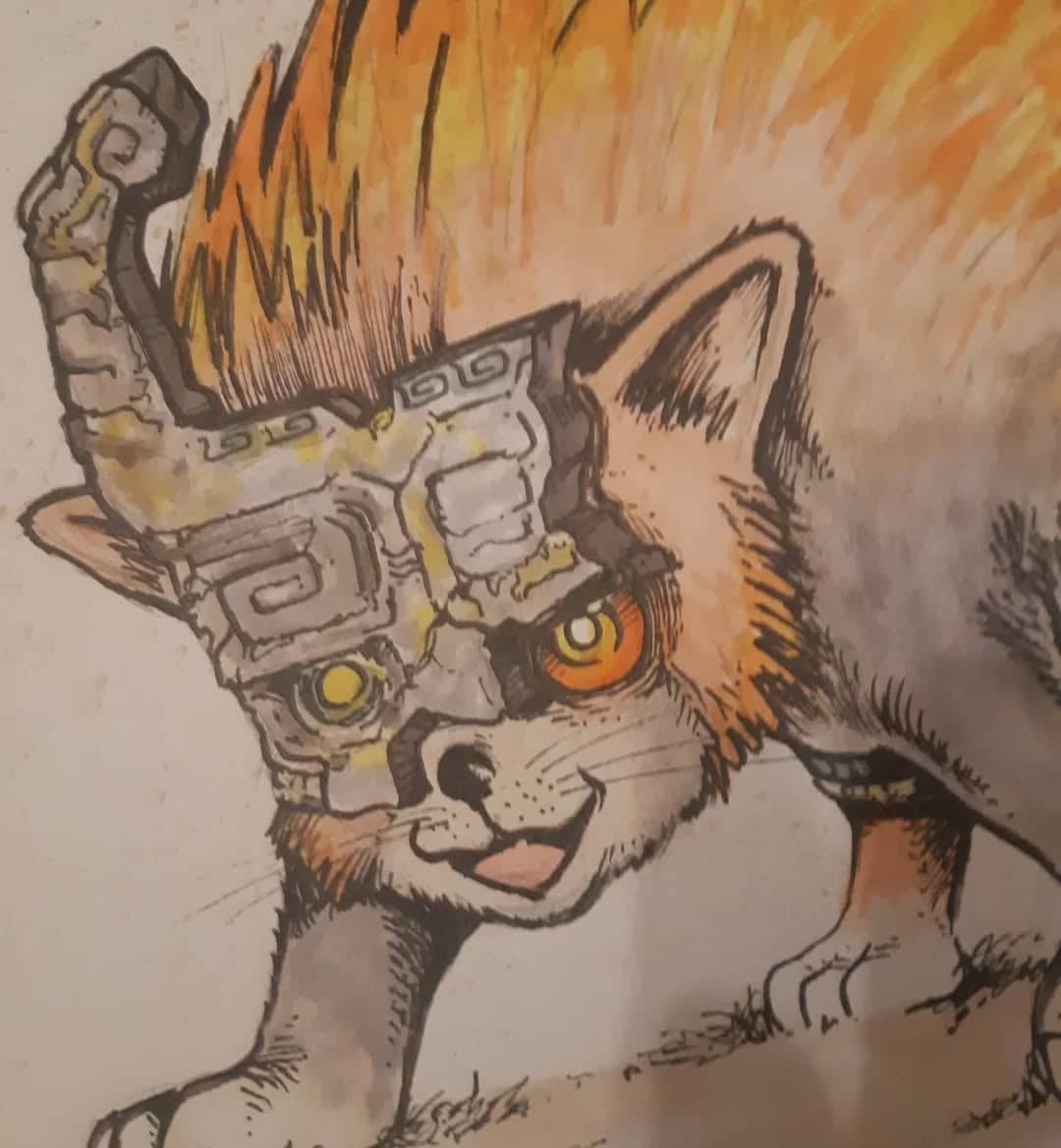 Chat cybernétique futuriste