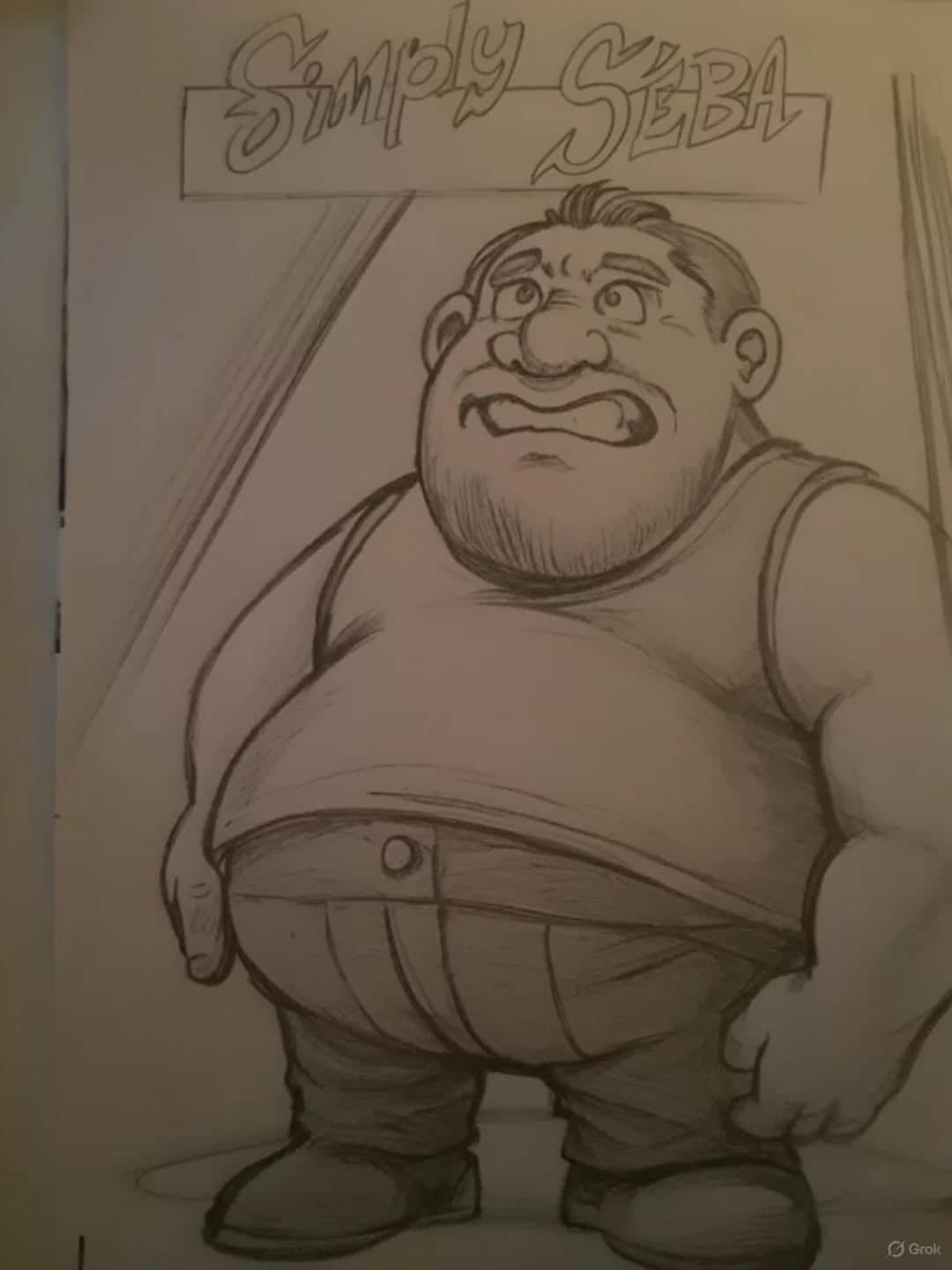 Simply Seba - Caricature humoristique