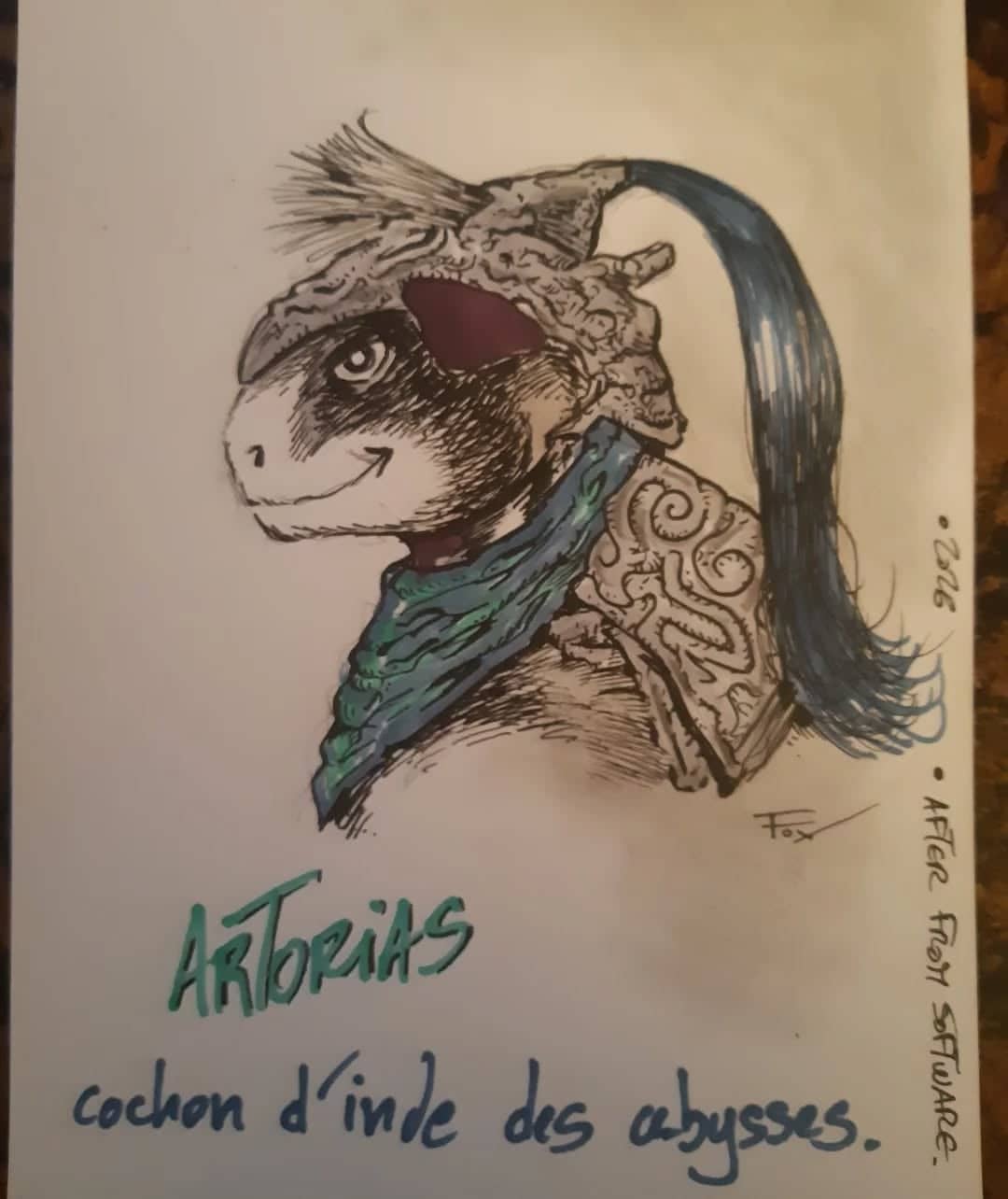 Artorias - Lapin crétin guerrier