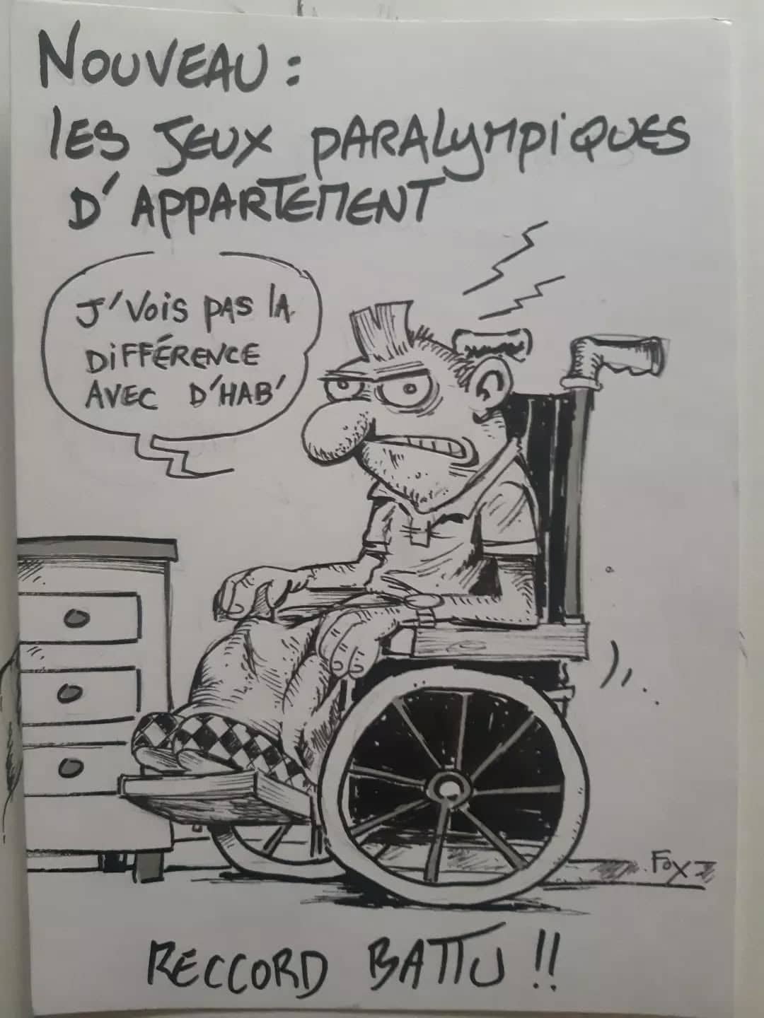 Les Jeux Paralympiques d'Appartement