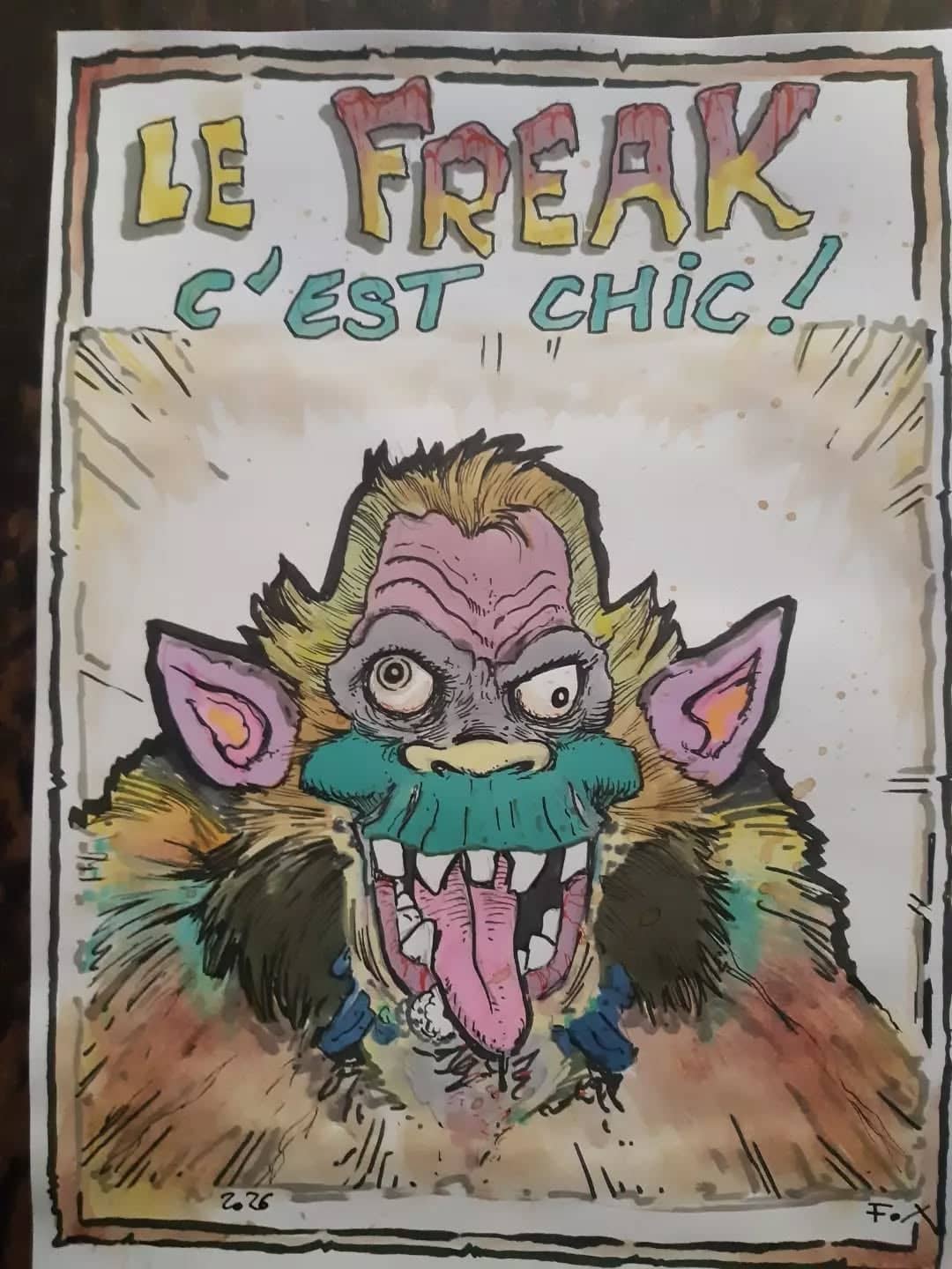 Le freak c'est chic monstre