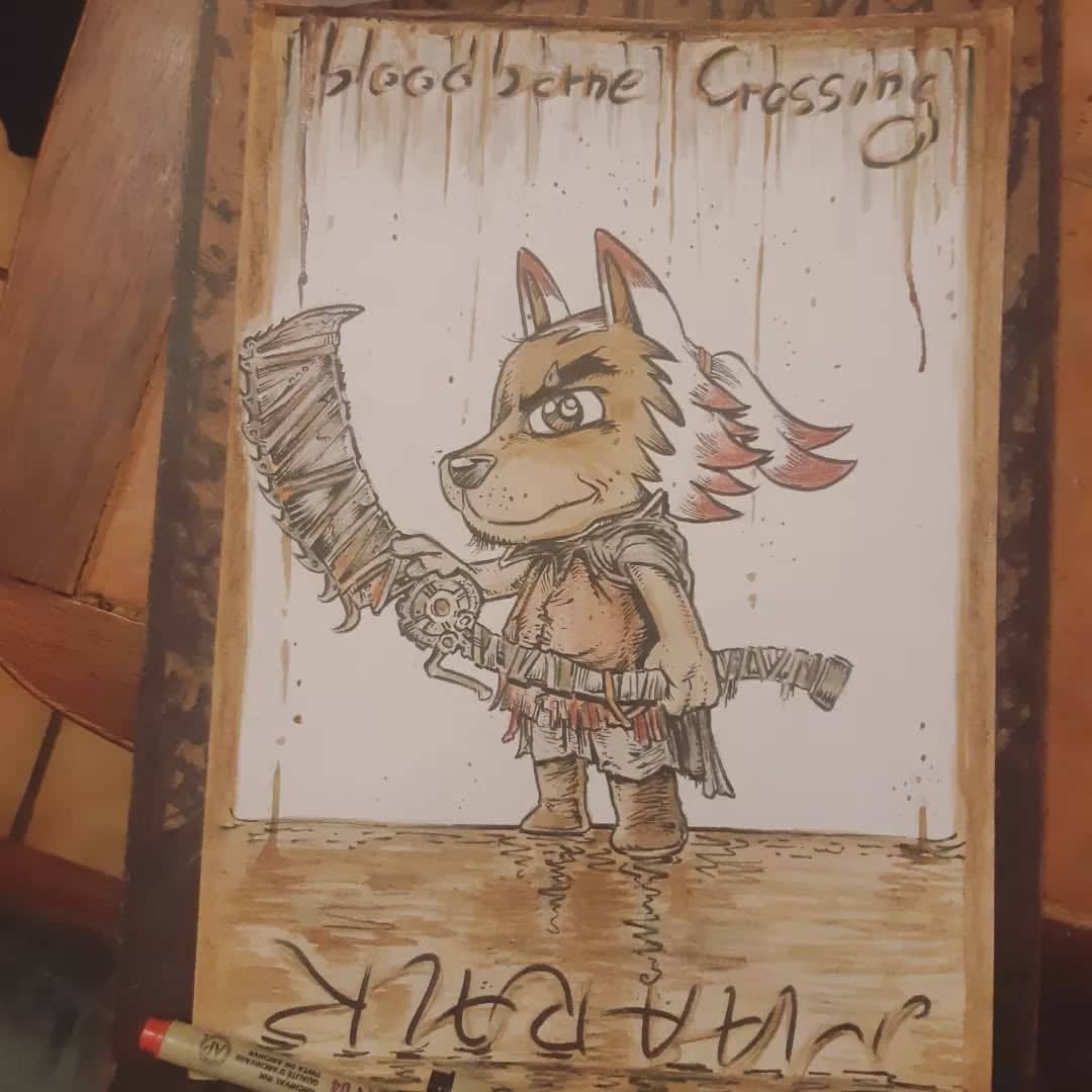 Fusion Bloodborne et Animal Crossing