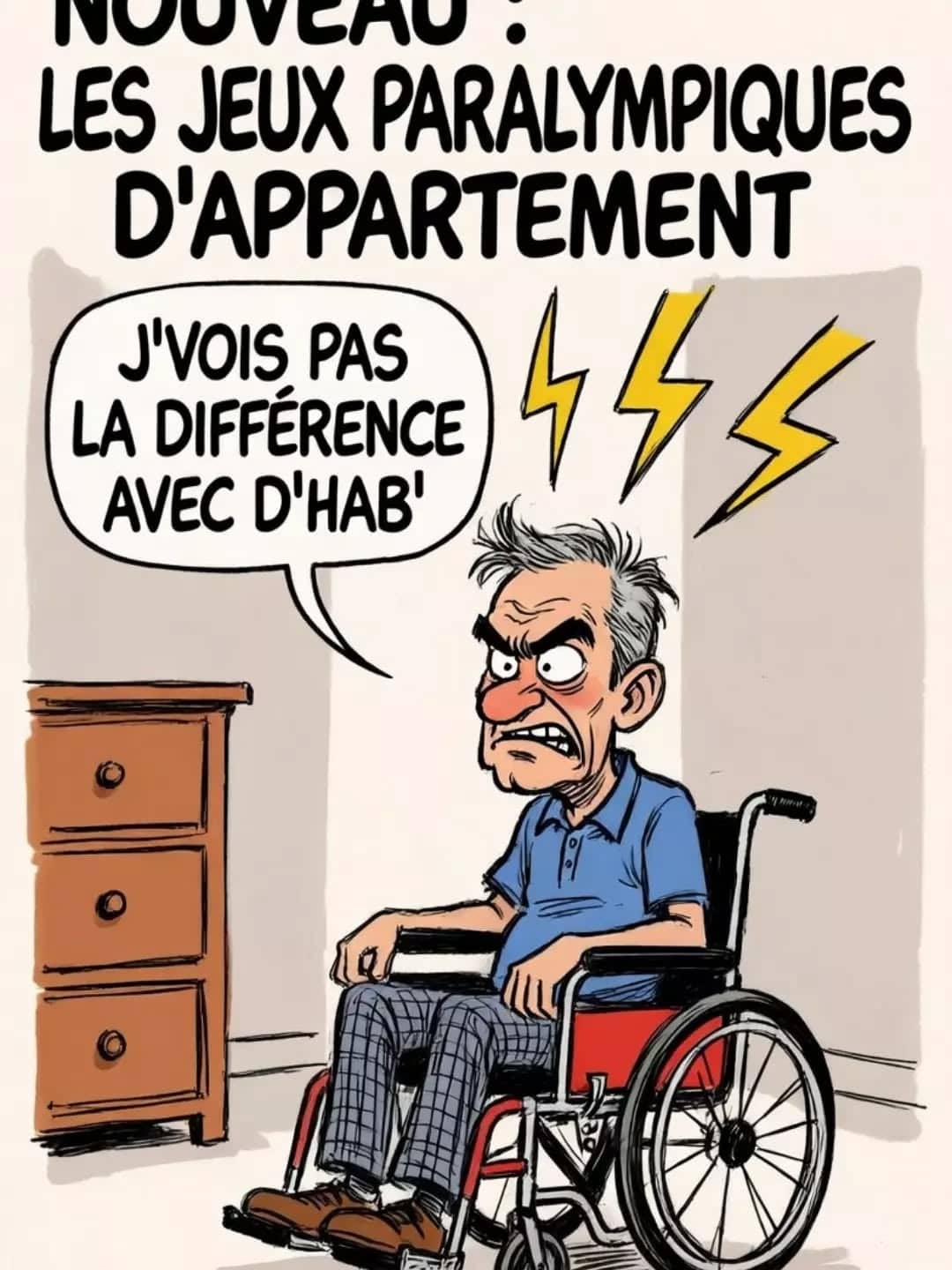 Jeux paralympiques d'appartement