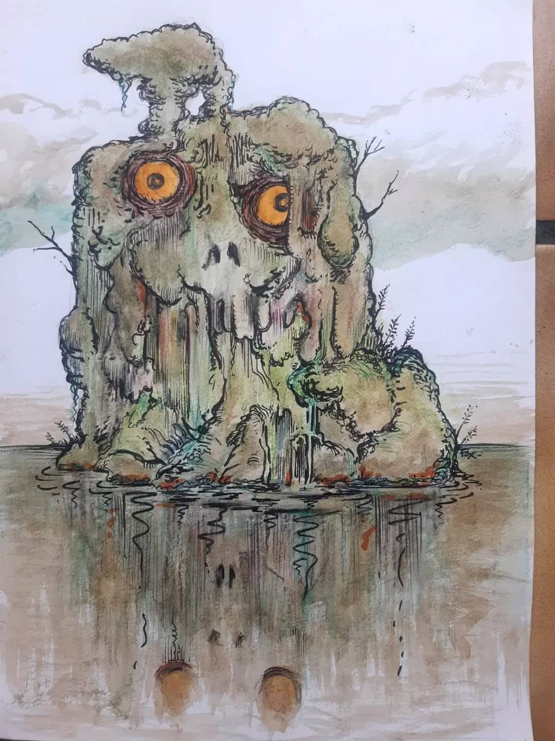 Monstre arborescent des eaux
