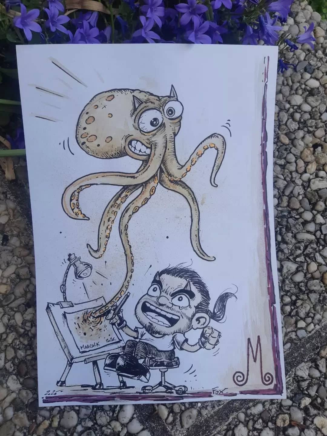 Hommage à Maara Kun - Monstre humoristique