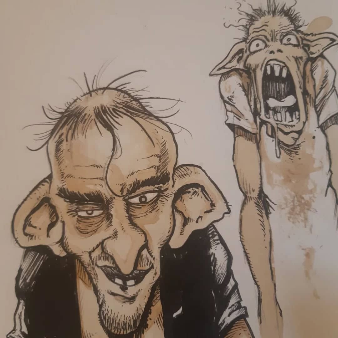 Monstres grotesques humoristiques