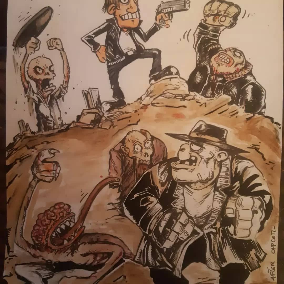 Tribute Resident Evil créatures mortes