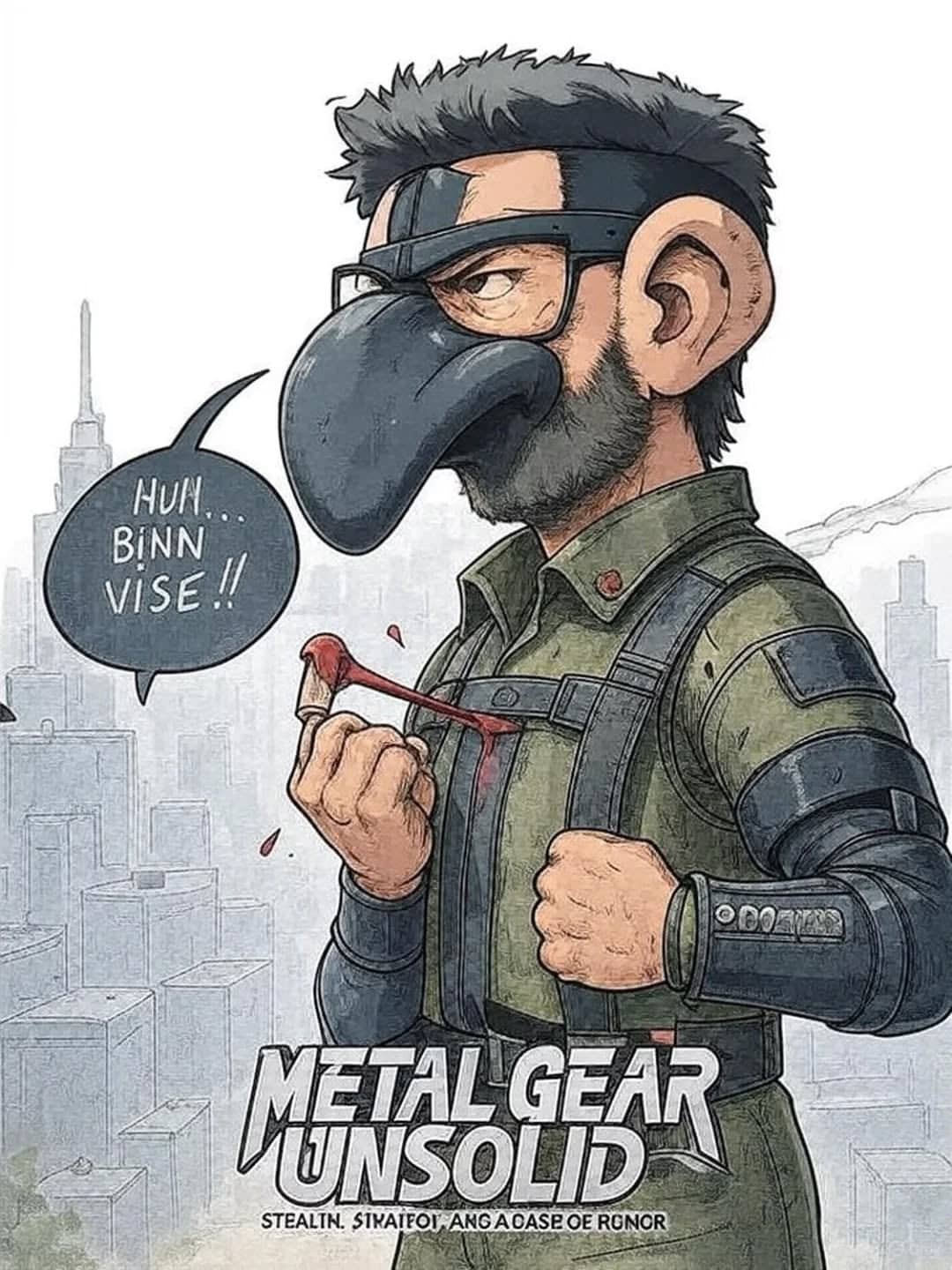 Metal Gear parodie Big Boss