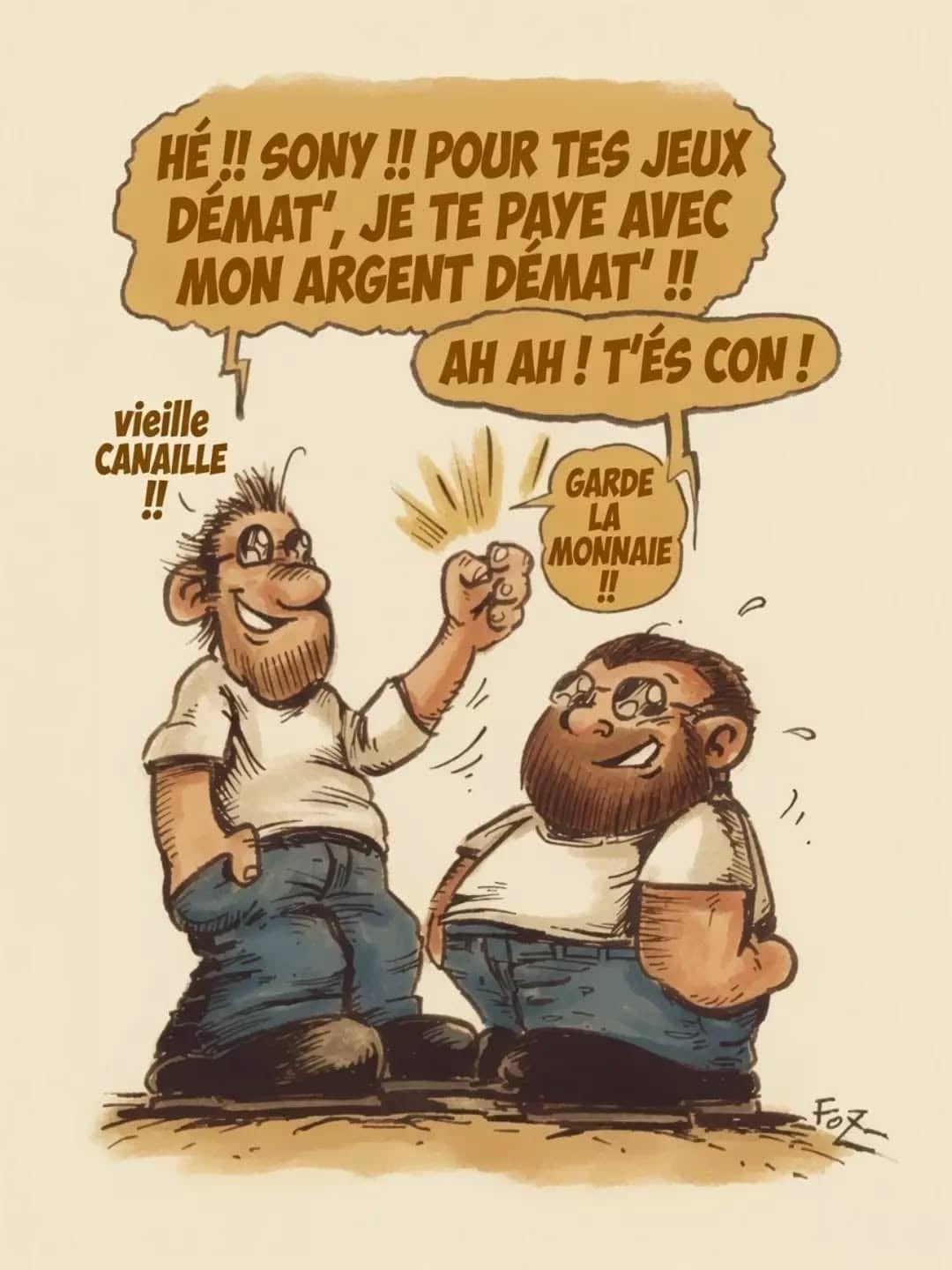 Deux potes et leurs jeux vidéo