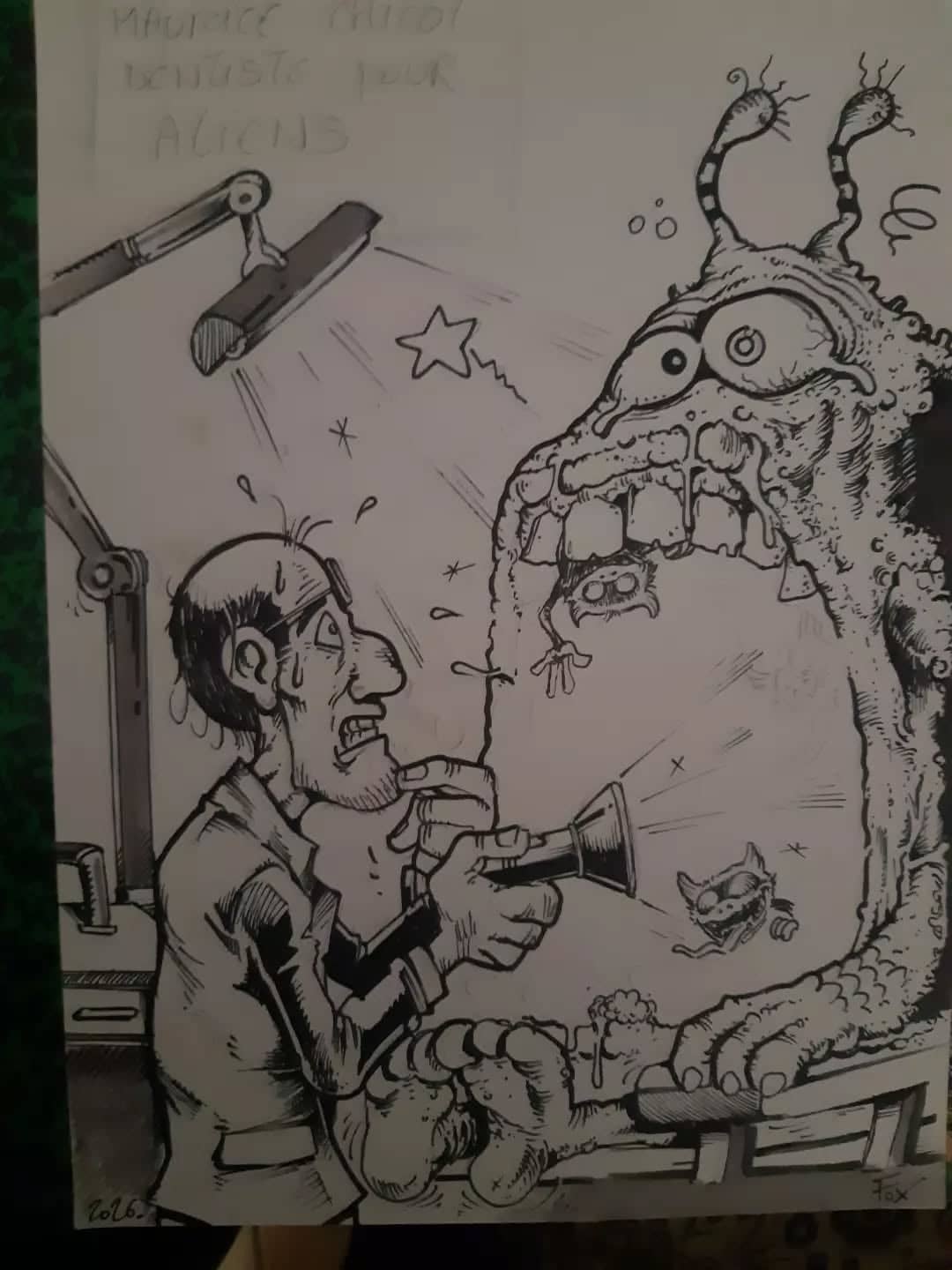 Dentiste pour monstres