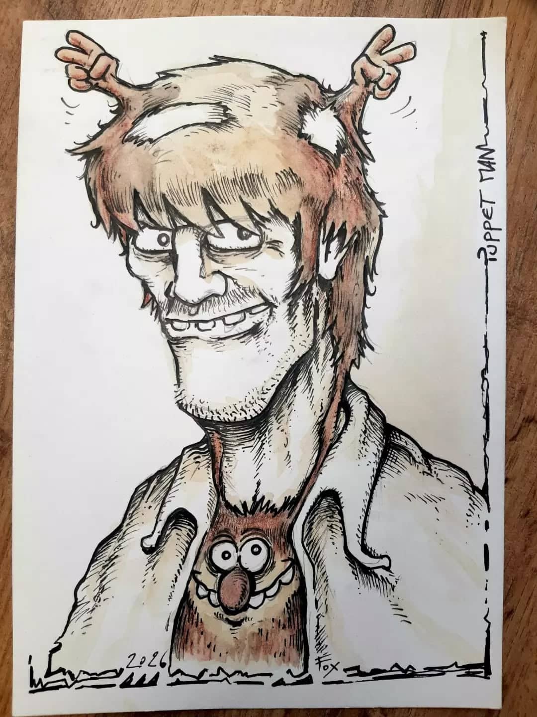 Portrait hommage Jamie Hewlett